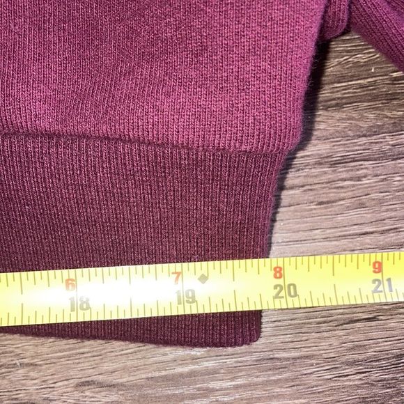 Mens Paul Fredrick Maroon Large Sweater - Picture 8 of 9